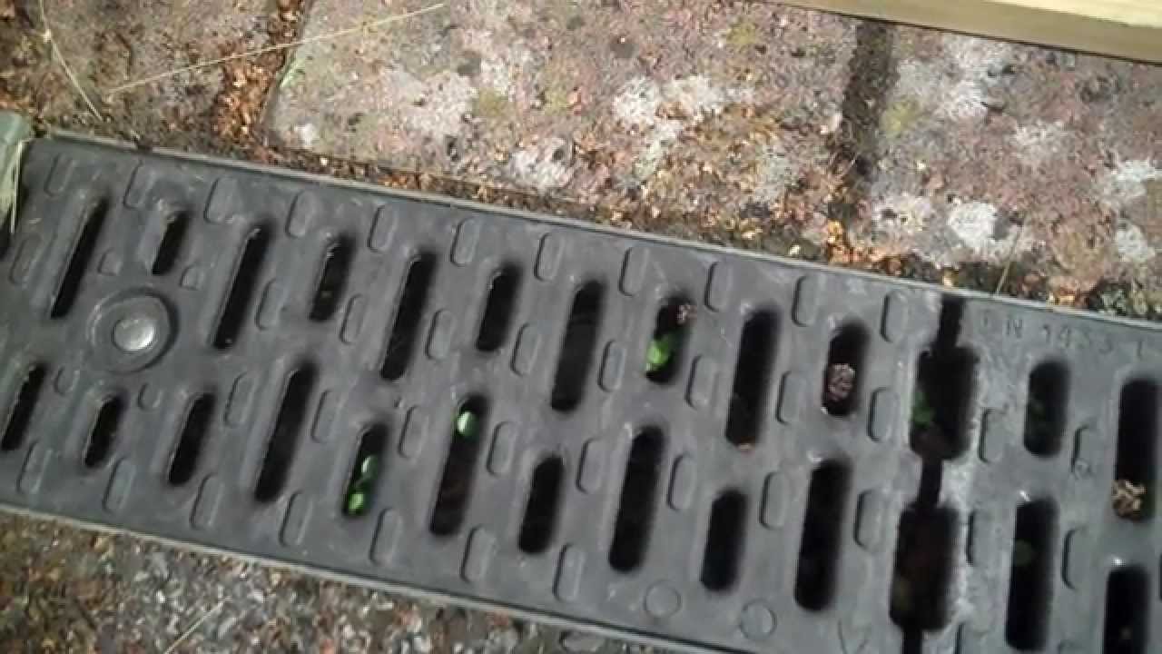 ACO Drainage Grid Removal and Maintenance