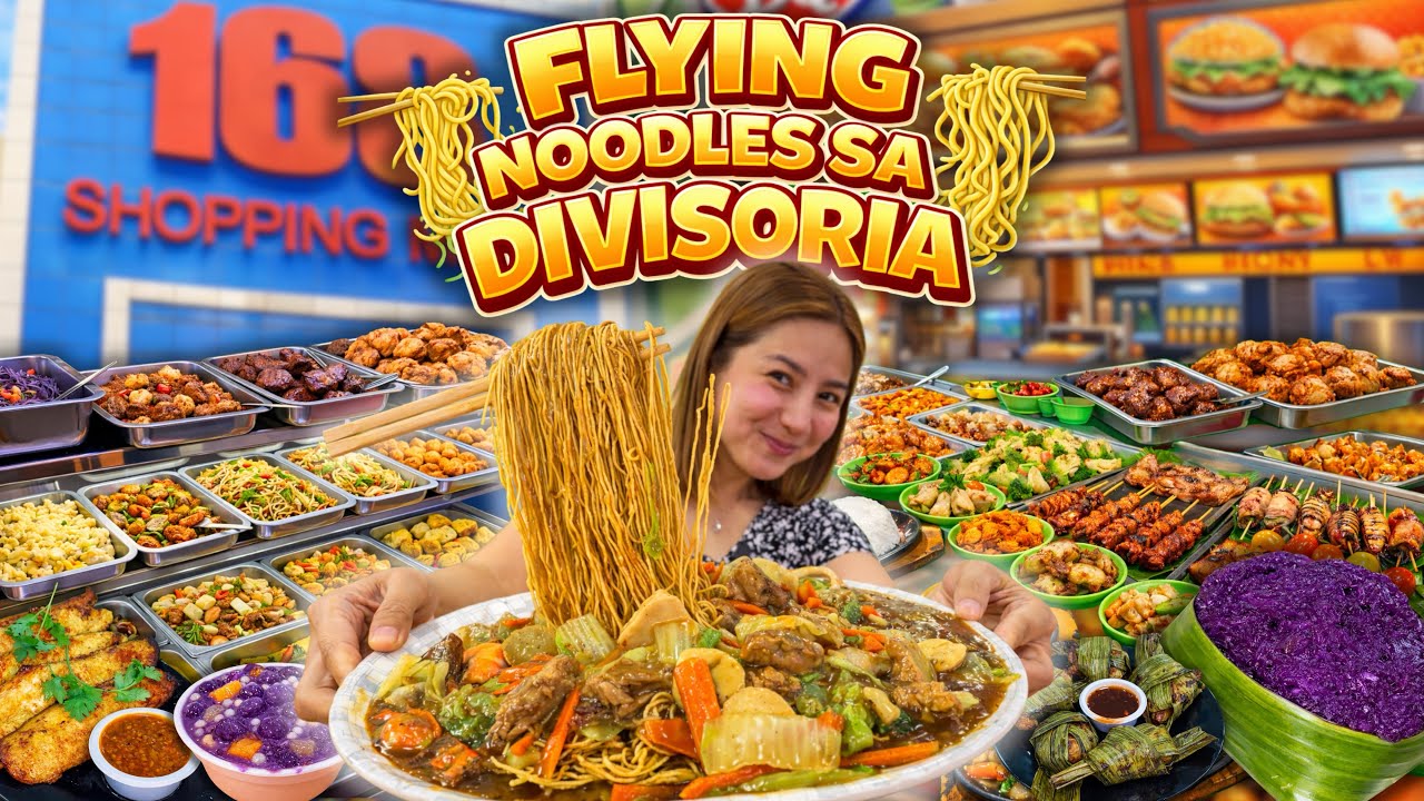 FLYING Noodles sa DIVISORIA & Super Cheap HALAL Food ng Mga MUSLIM