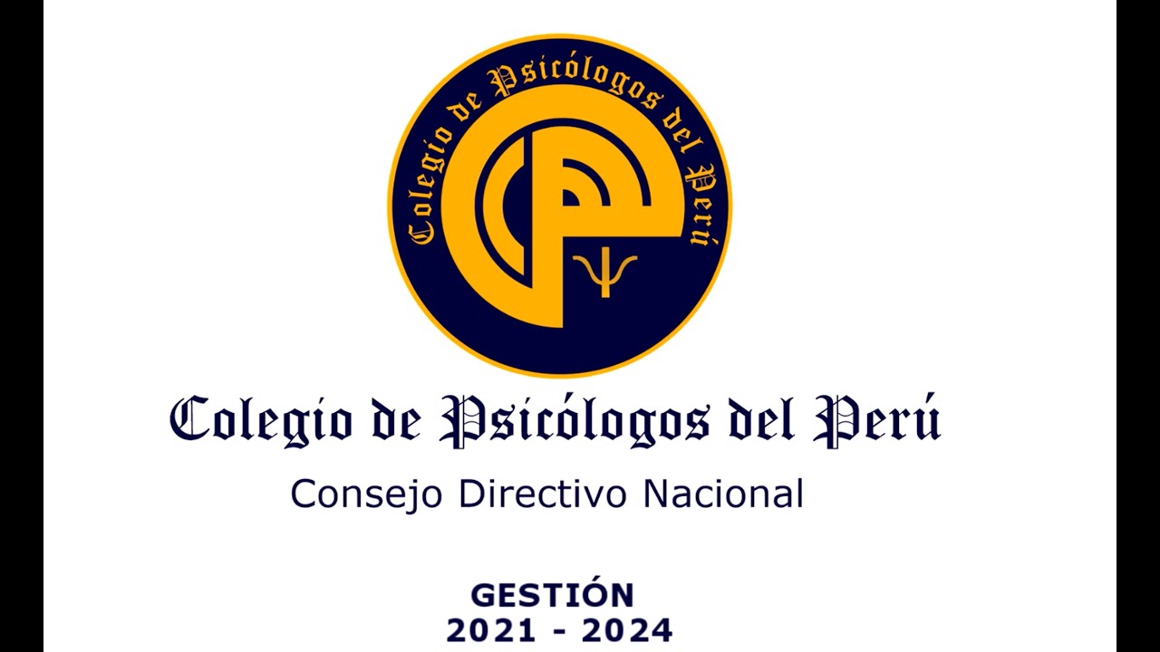 𝐇𝐈𝐌𝐍𝐎 𝐃𝐄𝐋 𝐂𝐎𝐋𝐄𝐆𝐈𝐎 𝐃𝐄 𝐏𝐒𝐈𝐂Ó𝐋𝐎𝐆𝐎𝐒 𝐃𝐄𝐋 𝐏𝐄𝐑Ú