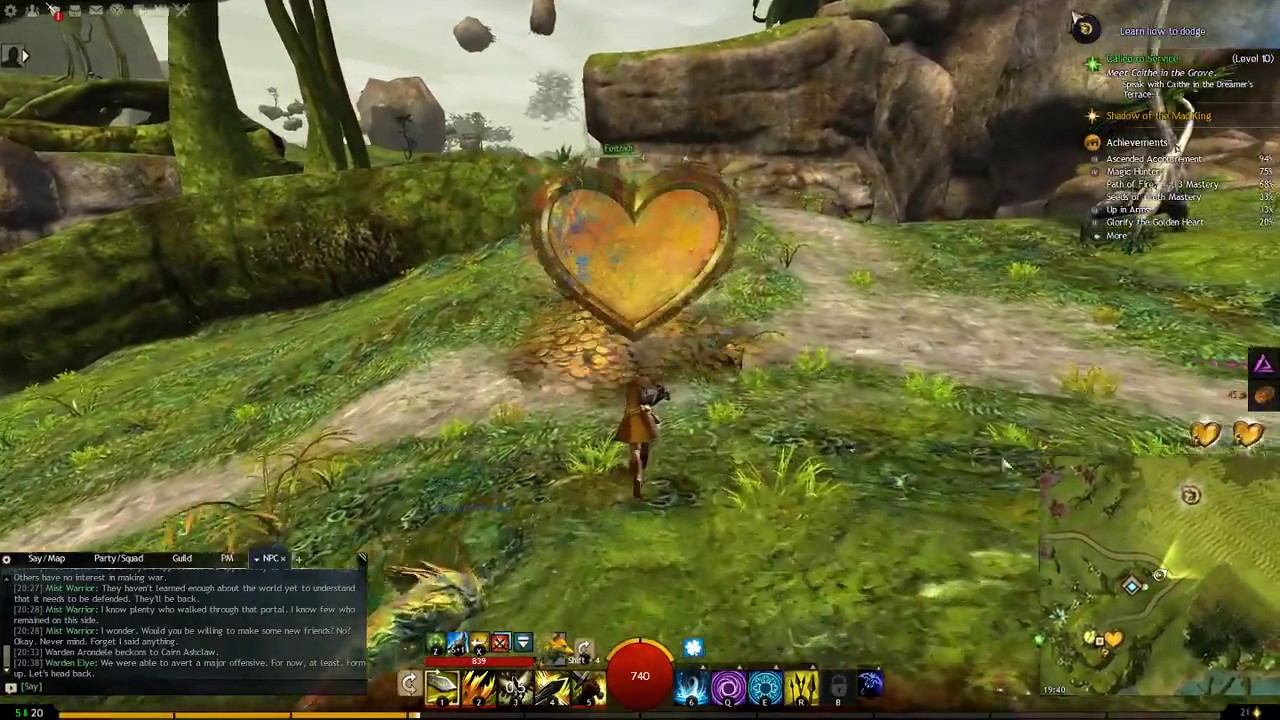 Guild Wars 2 Gliding Map Completion