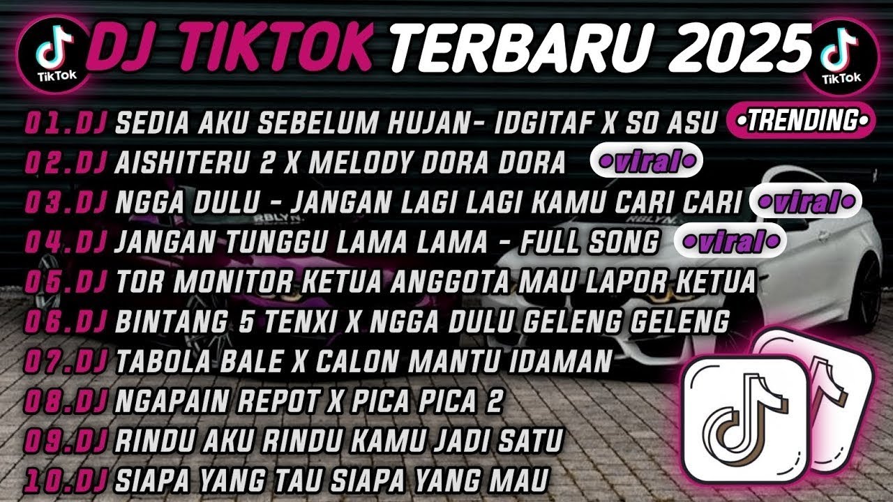 DJ TIKTOK TERBARU 2025🎵DJ SEDIA AKU SEBELUM HUJAN IDGITAF X SO ASU🎵DJ AISHITERU 2 X MELODY DORA DORA