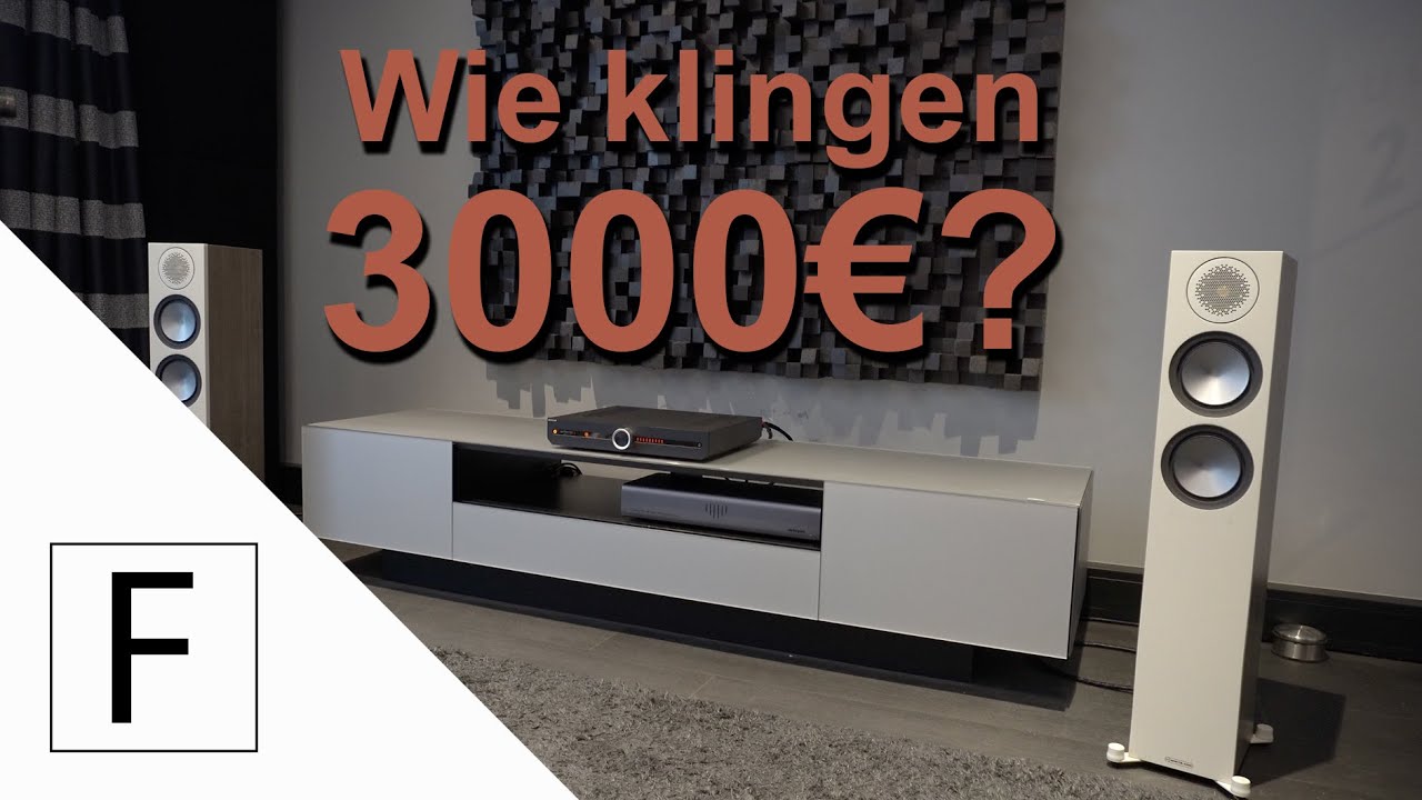 Preis- / Klangverhältnis on Point! Monitor Audio Bronze 200 mit Roksan Attessa!