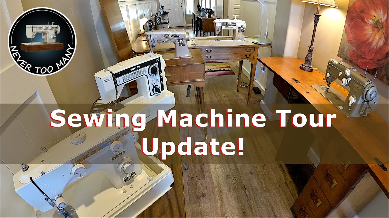 Thrift Store Gems - Our latest Vintage Sewing Machines!