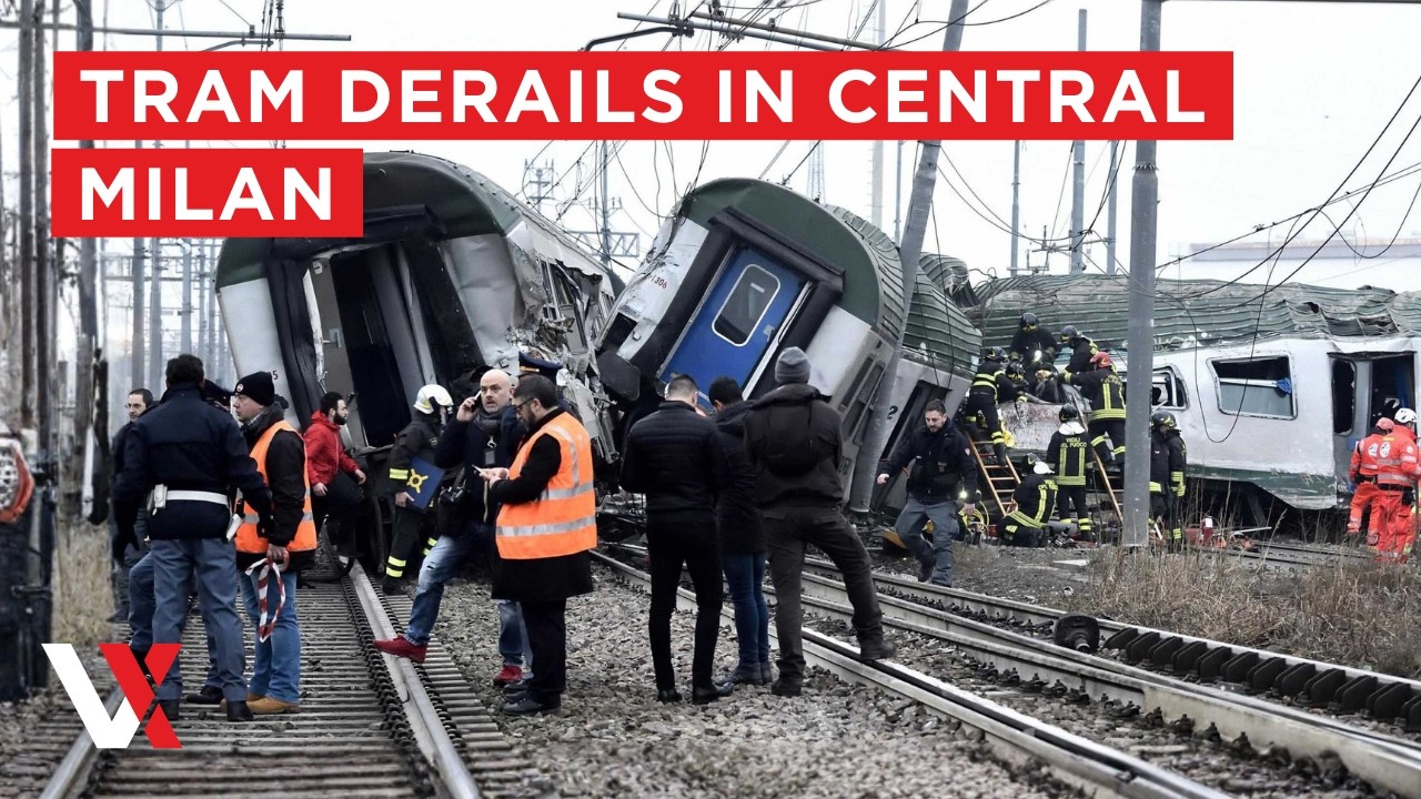 LIVE | Tram Derails In Central Milan Leaving At Least One Dead | VERTEX
