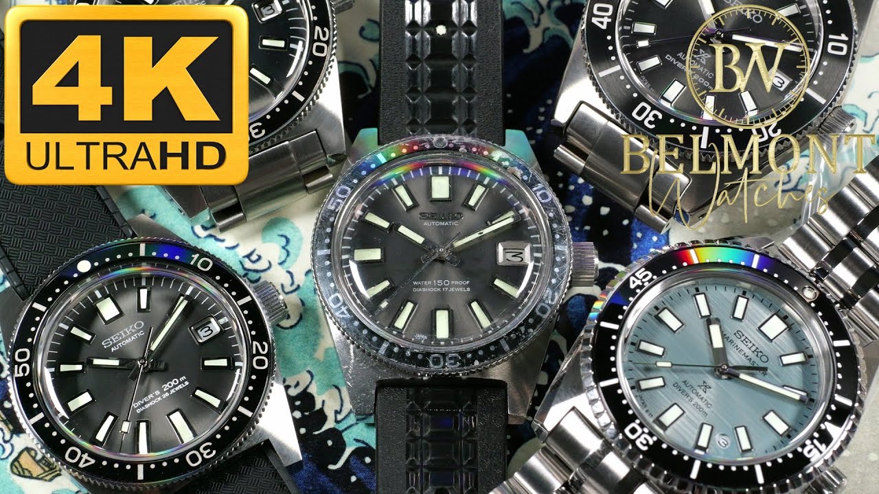 [Vintage] Seiko 62MAS vs. Prospex SJE093 Recreation vs. SJE117 Reimagining; Plus SLA017 and SBP143