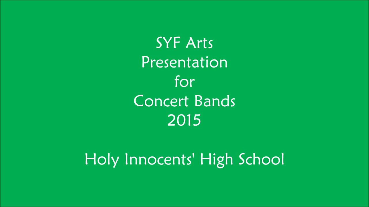 SYF 2015 Holy Innocents' High School (Band No. 96)