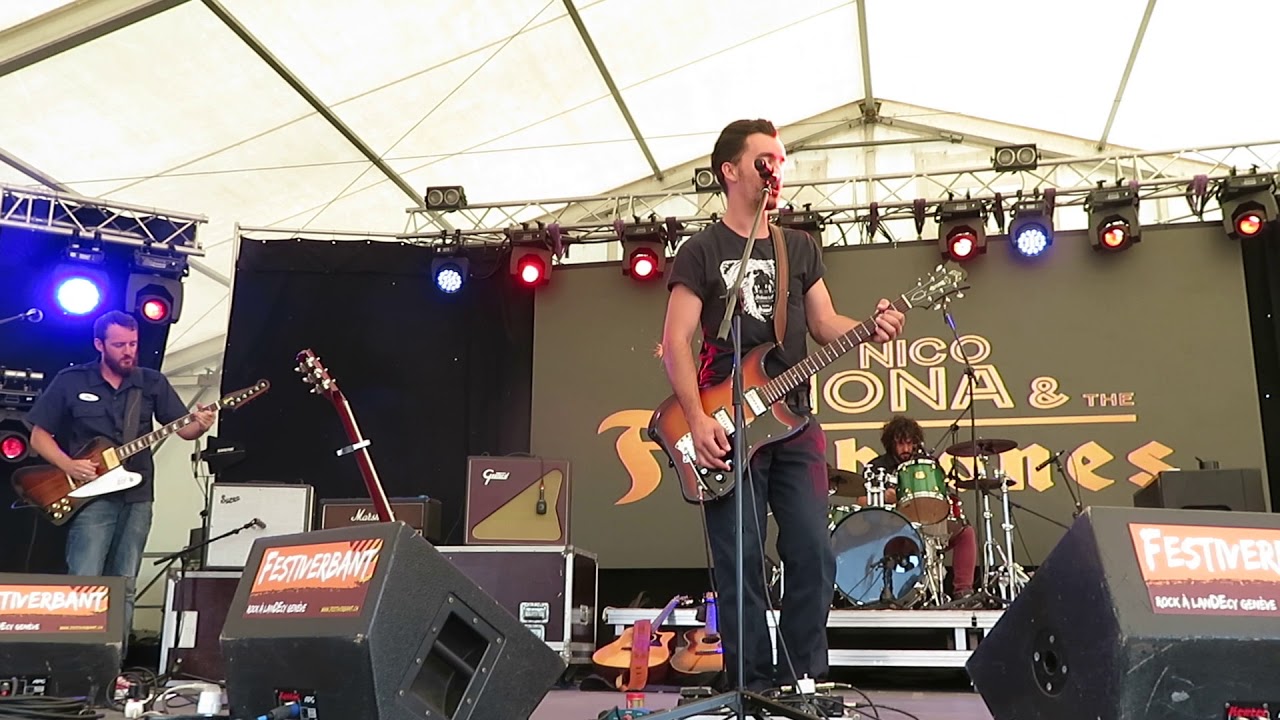NICO CHONA & THE FRESHTONES / JOUISSIVE PROUESSE AU FESTIVERBANT FESTIVAL DE GEN&Egrave;VE-LANDECY (2018)