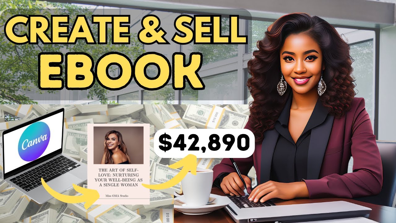 How to Create and Sell eBooks Online with Canva, Etsy, and Amazon | Step-by-Step Guide to $200/Day