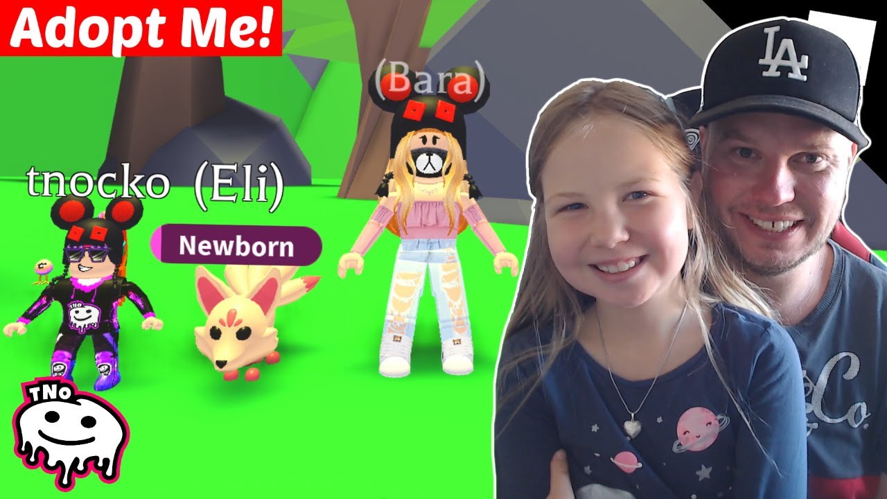 NAŠLI JSME JEŽEČKA 🦊 S MAMINKOU BARUNKOU - PŘÍBĚH ADOPT ME! 💕 ROBLOX | Tatínek a Barunka CZ