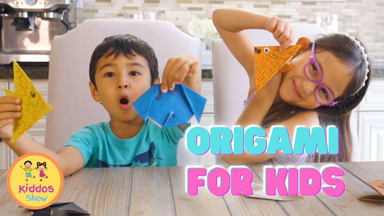 Origami Animals for Kids | KIDDOS SHOW | Educational Videos for Kids