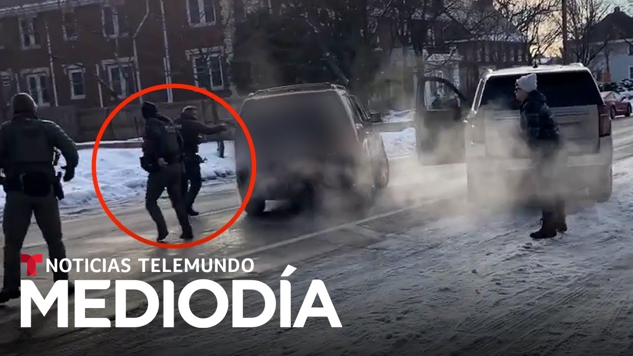 Este es el video de cuando un agente de ICE mata a una mujer en Minneapolis | Noticias Telemundo