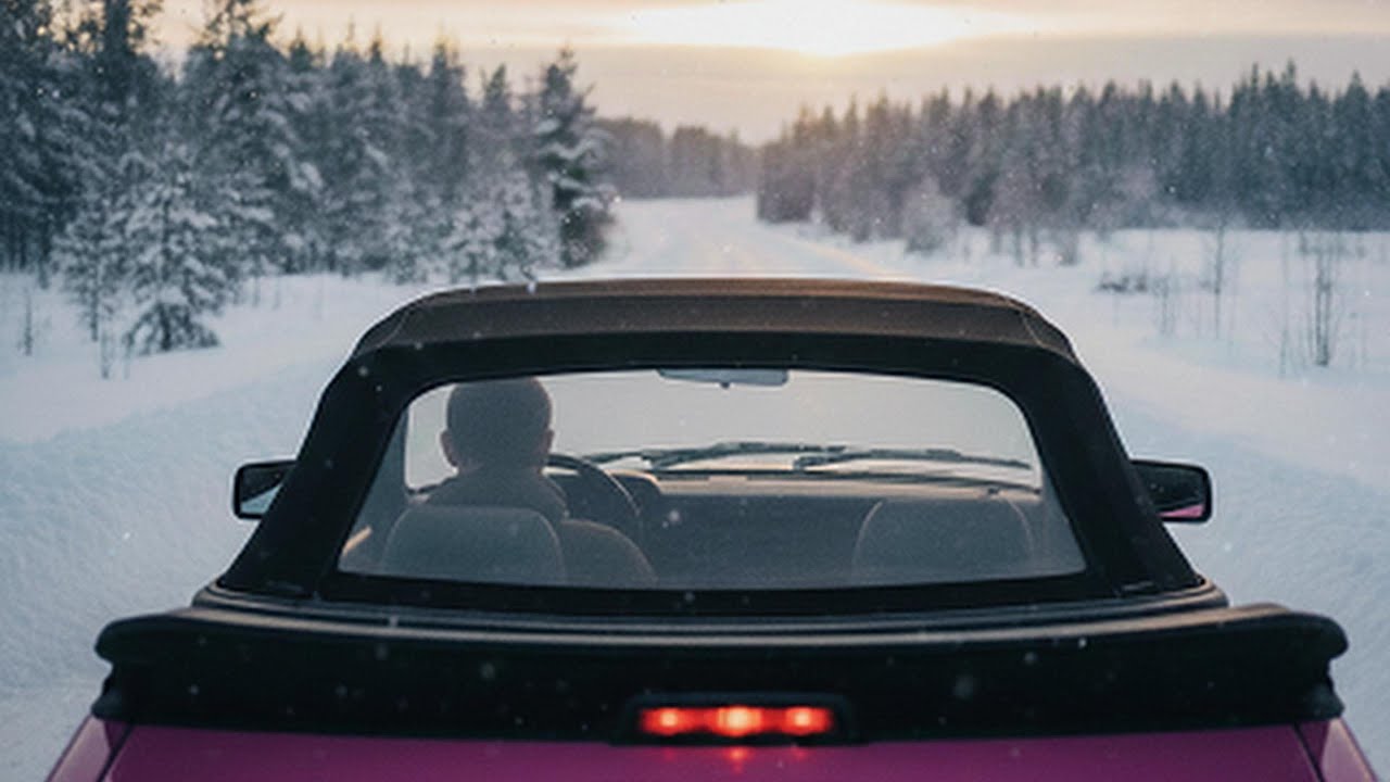 Snowy Drive in Stockholm Sweden ❄️ Calm Winter Driving ASMR