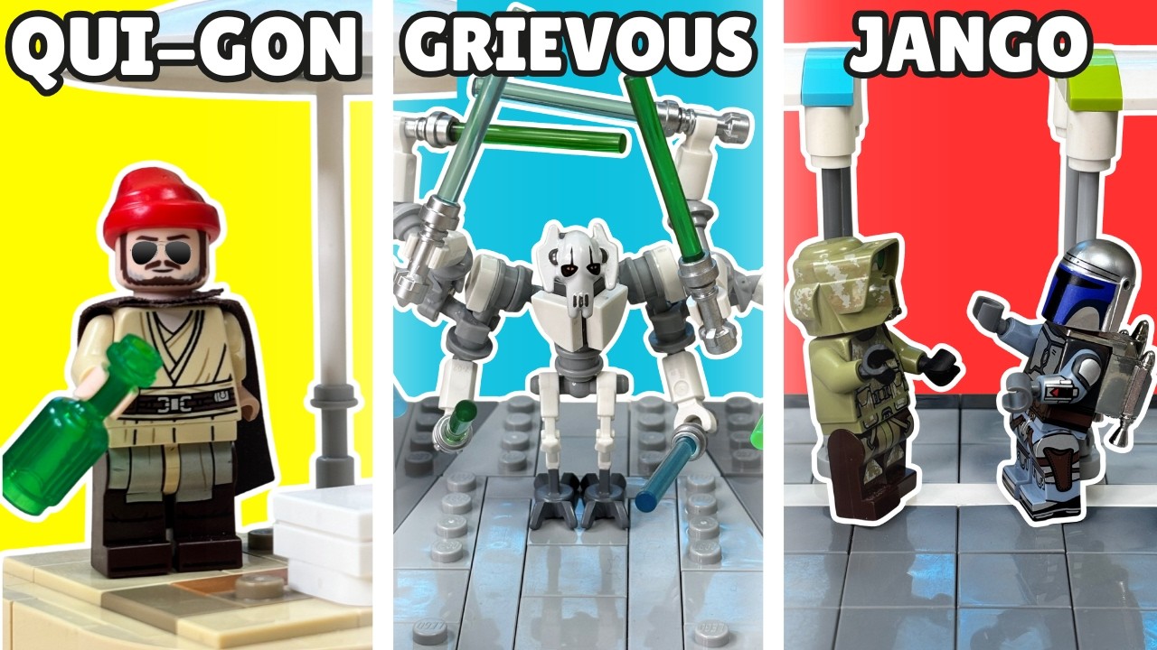 Я превратил мемы-приквелы «Звездных войн» в наборы LEGO!