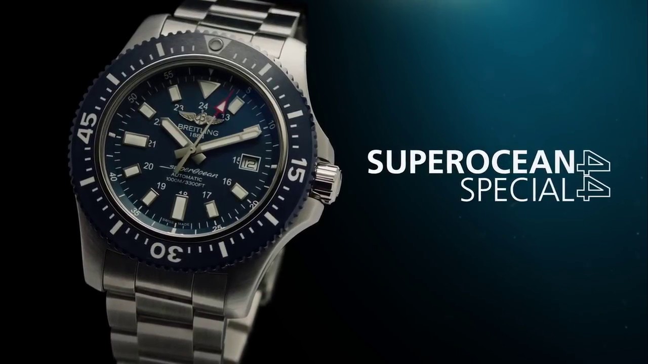 Breitling Superocean 44 Special Edition - Men's Watch - Music by TrackSonix