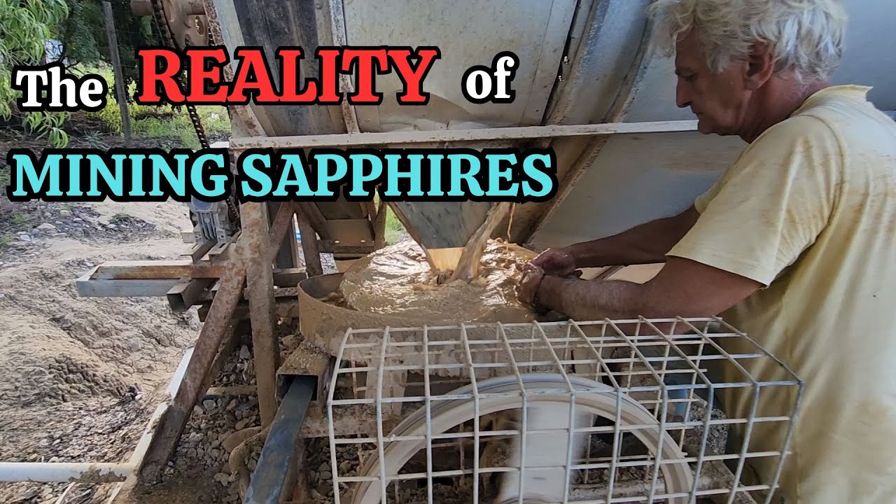 The REALITY of Mining Sapphires Gemstone in Australia  💎
