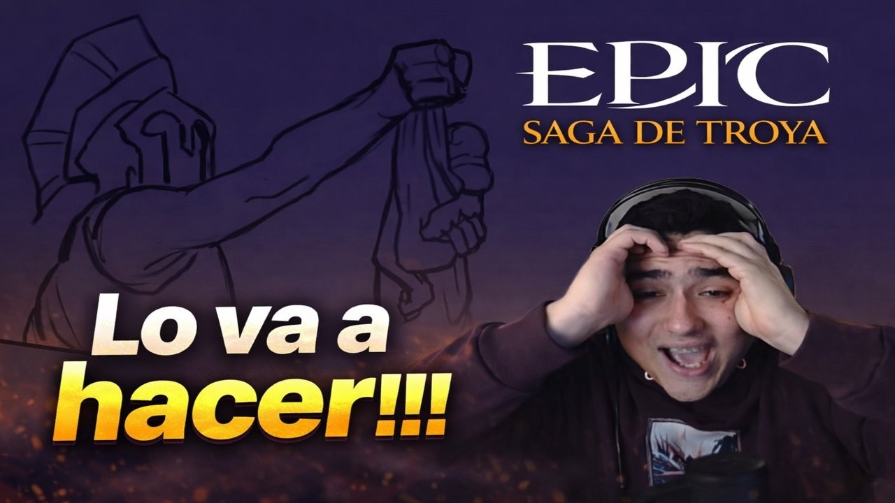 NO VA A HACERLO!!! REACCION A EPIC EL MUSICAL ANIMADO SAGA DE TROYA