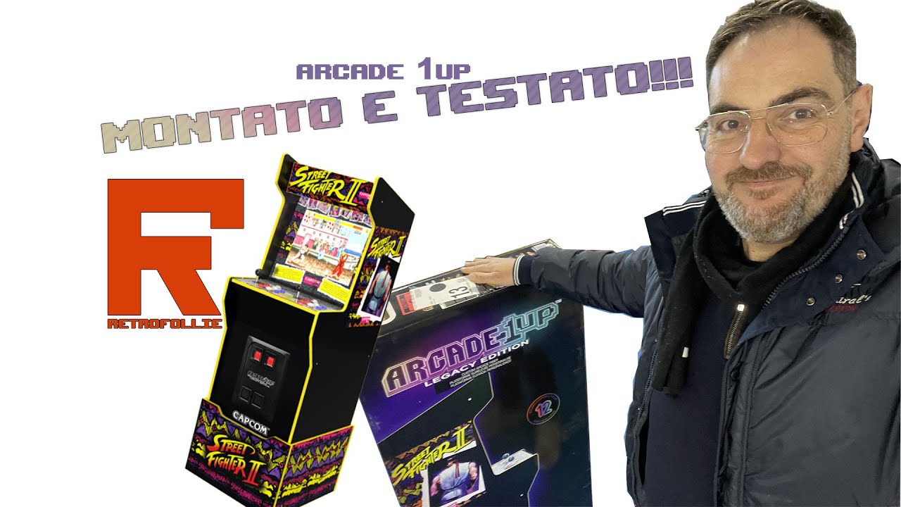 Montato e Provato il famoso ARCADE 1UP Street Fighter 2...ecco come è andata!