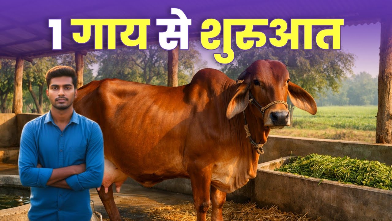 एक गाय से डेरी फार्मिंग कैसे शुरू करें? 💰 पूरा ब्लूप्रिंट | Beginners Guide 