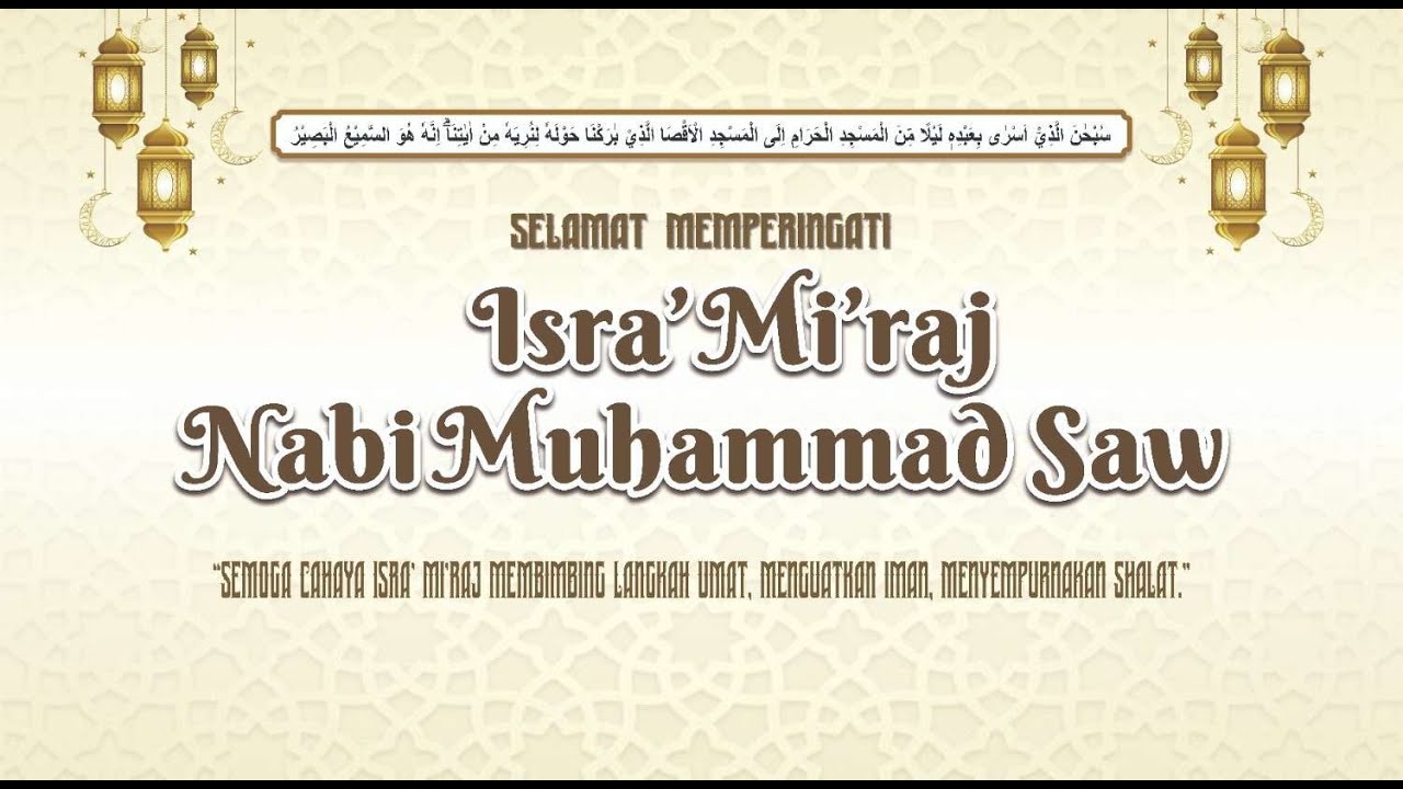 🔴LIVE | Peringatan Isra' Mi'raj Nabi Muhammad SAW | MDI At-Tibyan Lil Banin | 17 Januari 2026