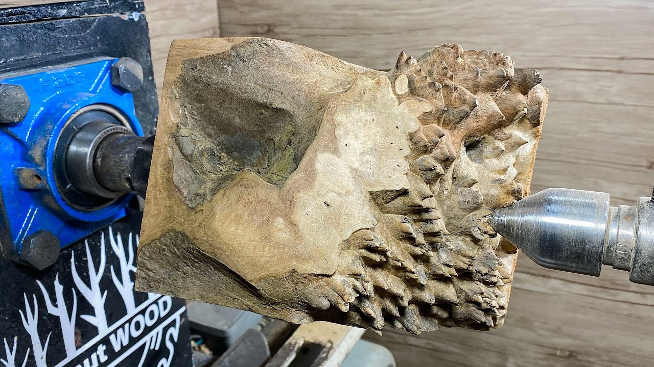 Woodturning - I Turned This Burl into a $500 Box!