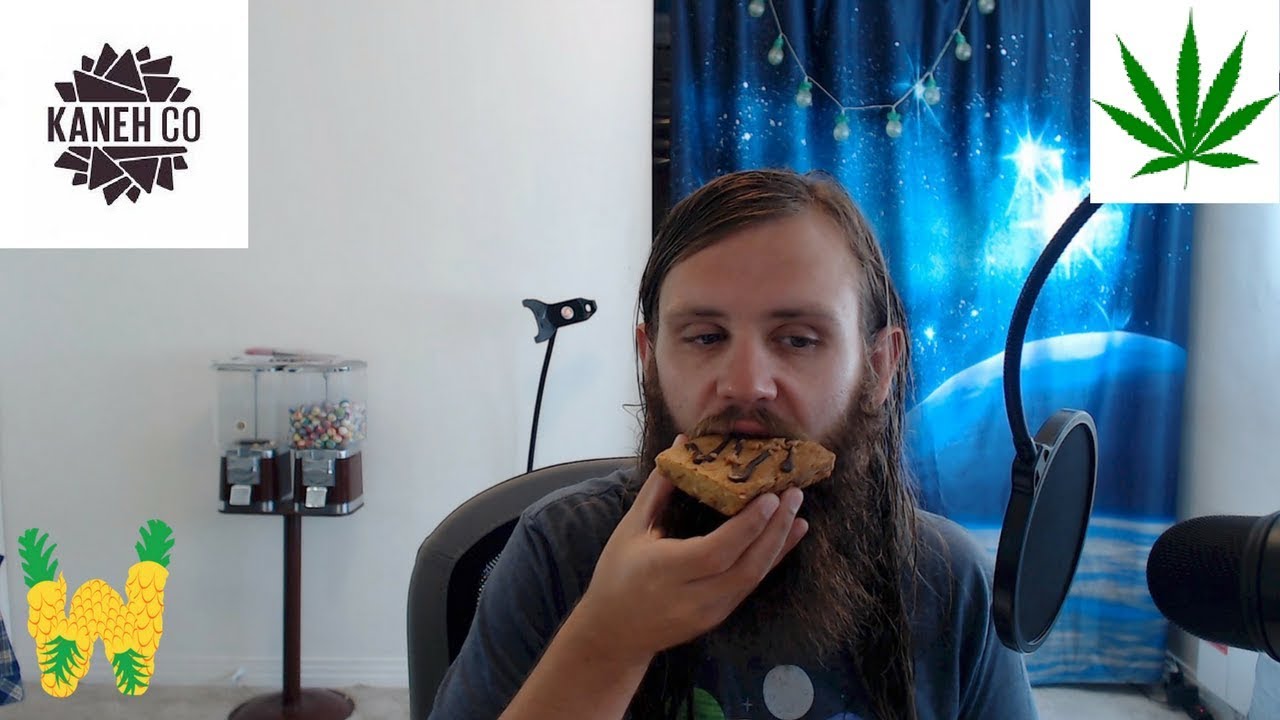 Marijuana Edible Review: Kaneh Co. Salted Toffee Blondie 250 mg