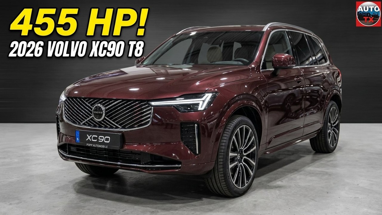 NEW 2026 Volvo XC90 T8 Ultra Bright - FIRST LOOK Exterior and Interior