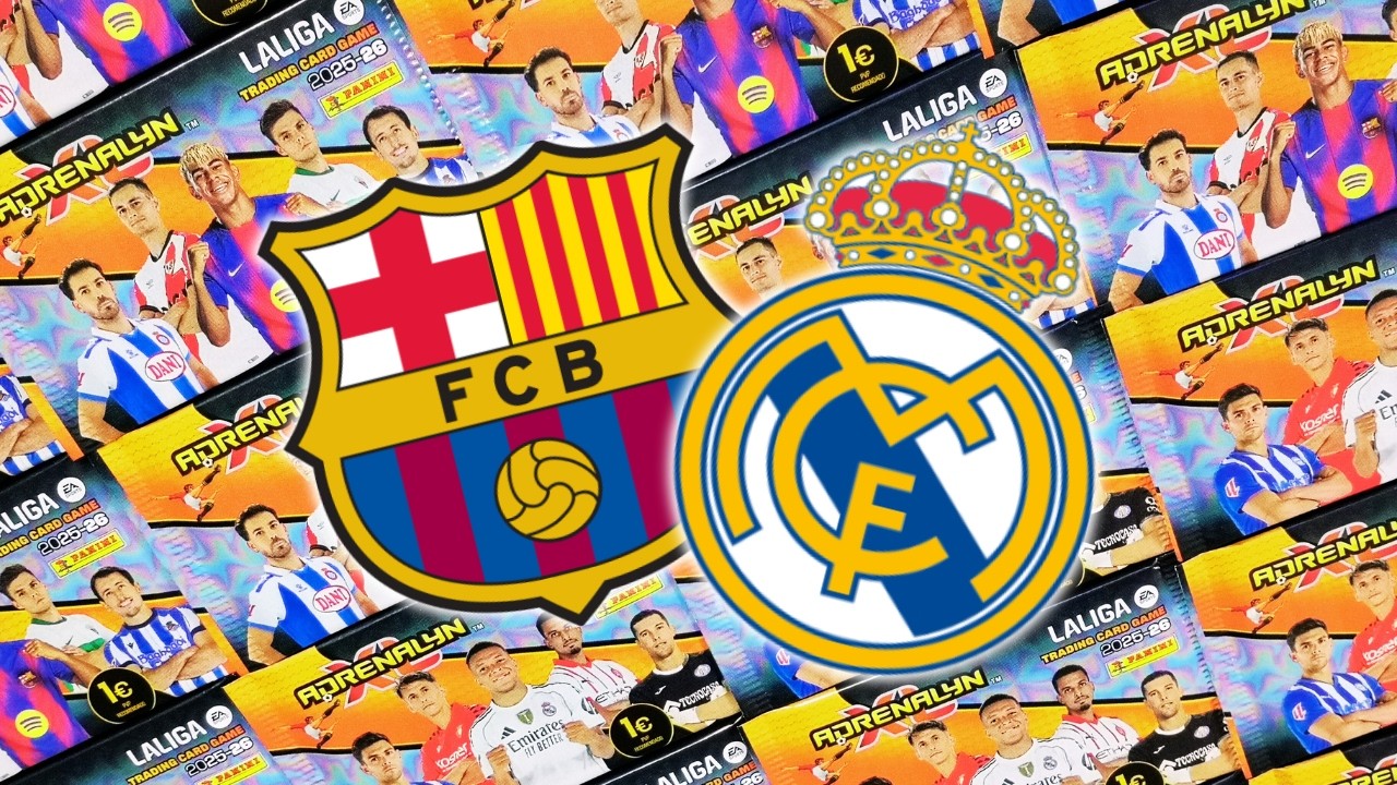 ⚽ BARCELONA vs REAL MADRID 🚨 ADRENALYN XL 2026 🚨