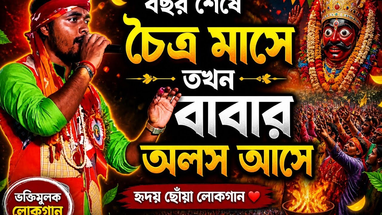 বছর শেষে চৈত্র মাসে তখন বাবার অলস আছে । 