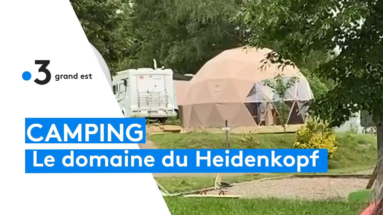 Logements insolites au camping du Heindenkopf à Niederbronn-les-Bains