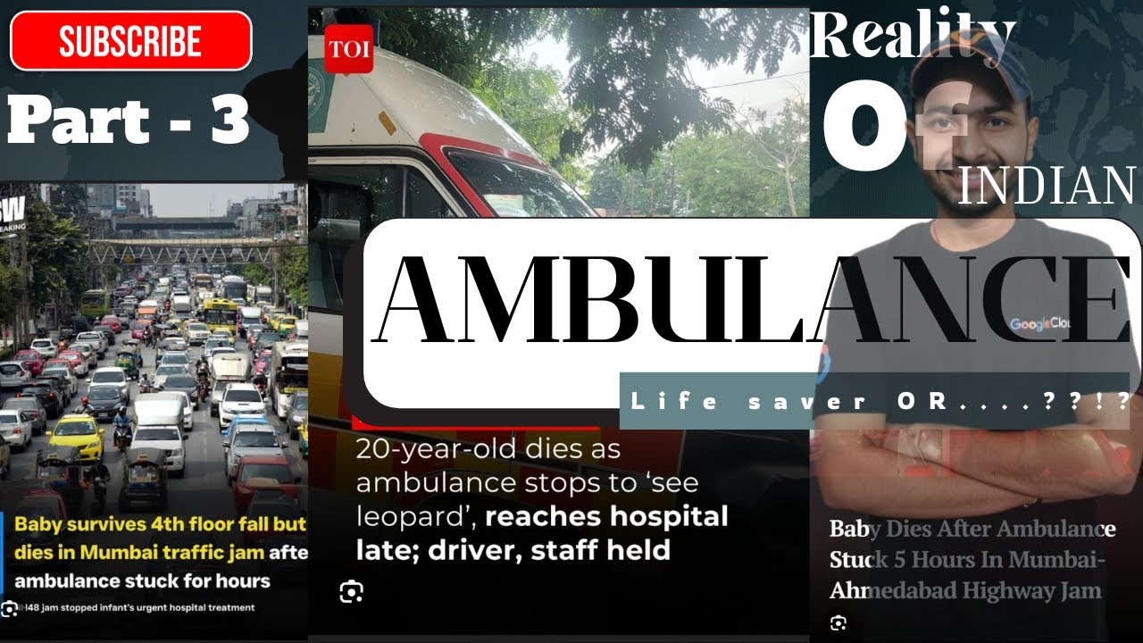 Ambulance Reality in India part-3 ‼️🚨‼️🚨🫂#facts #motivation #information #dhruvrathee  #ambulance