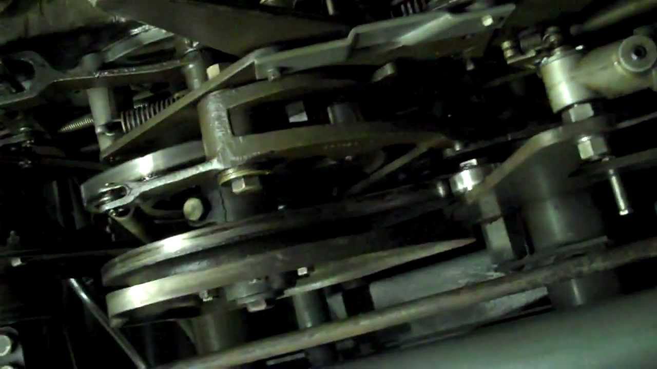 Brunswick A2 Pinsetter - Rake Drive Mechanisms