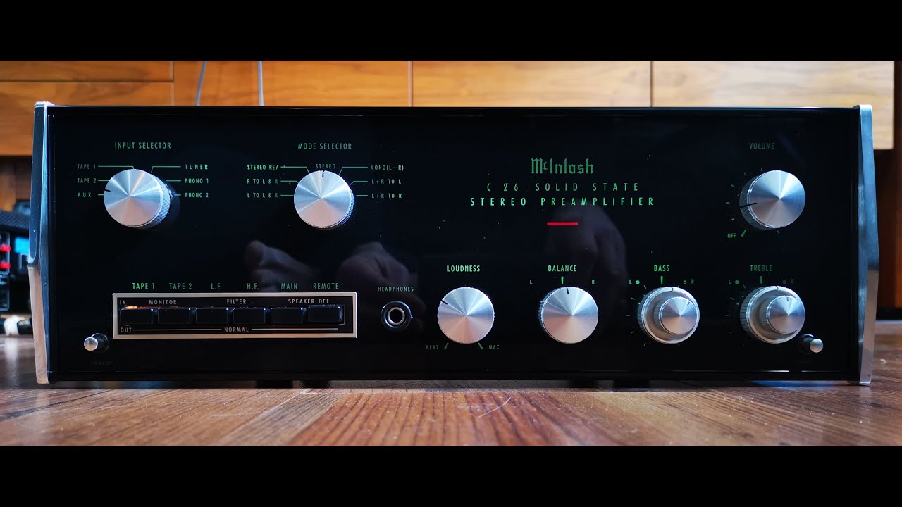 McIntosh C26 Stereo Preamplifier (1970-75)