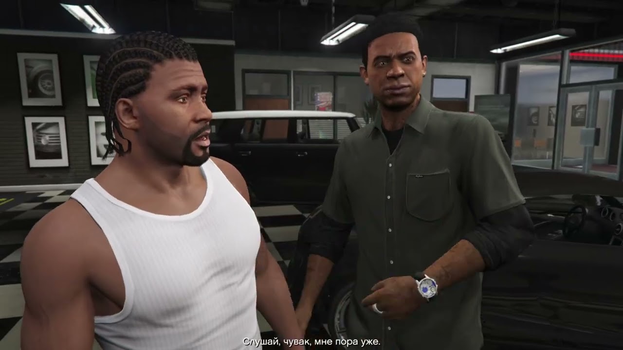 Grand Theft Auto V На Золото! Франклин и Ламар!