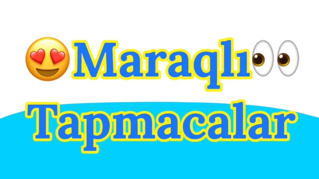 Tap tapmaca 5-ci hissə (meyvelere aid tapmacalar ve cavablari)