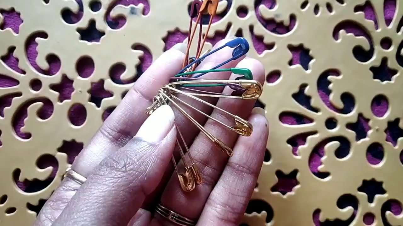 Essential accessories for saree draping