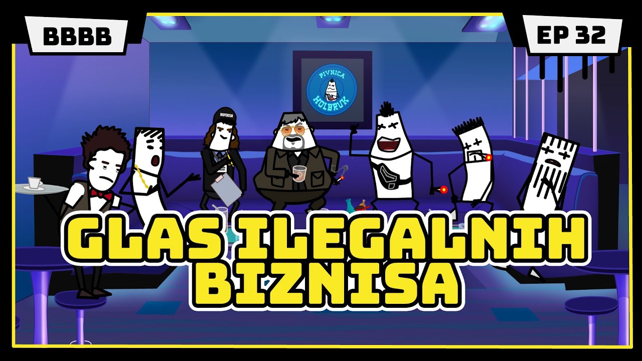 GLAS ILEGALNIH BIZNISA | Bruda preuzima Holbruk | Animirana serija #BBBB | EP32