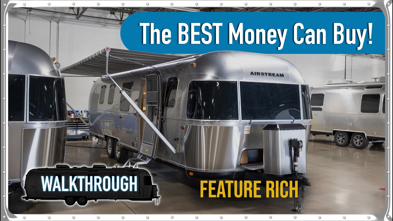 Airstream’s LARGEST Luxury Trailer! | 2025 Airstream Classic 33FB