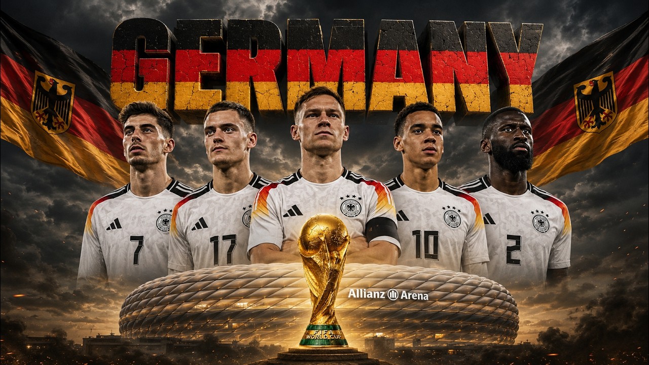 GERMANY NATIONAL TEAM WORLD CUP 2026 ANTHEM - Die Mannschaft's March to Glory! 🇩🇪🏆#worldcup
