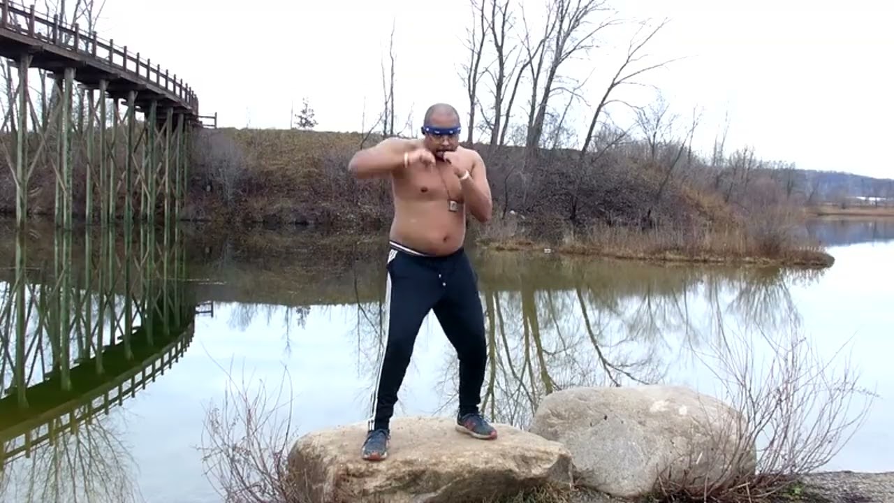 Exercising in nature provides me with a sense of calm.