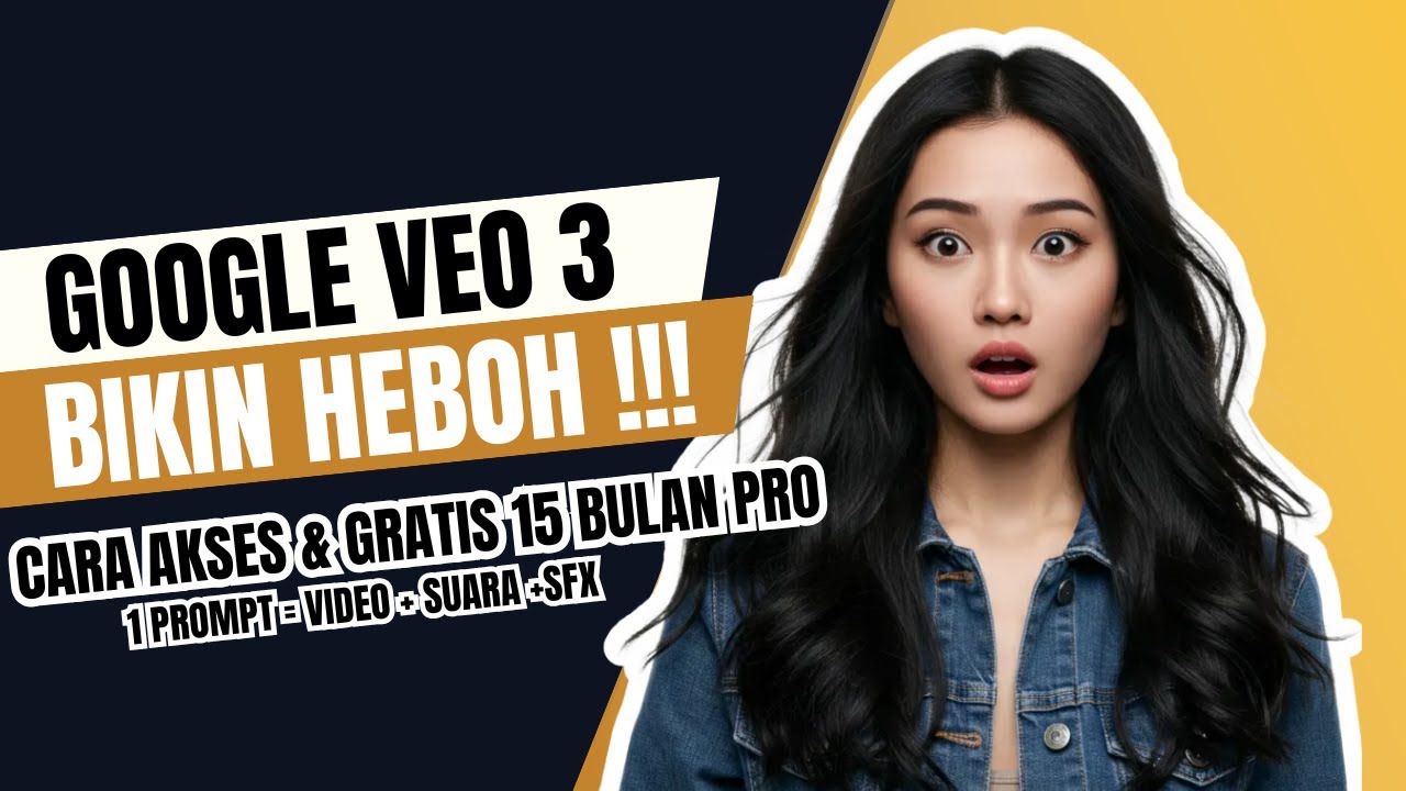 AI Google Veo 3 Bikin Heboh! Dari Prompt ke Video Sinematik | Cara Akses & Hasil !!!