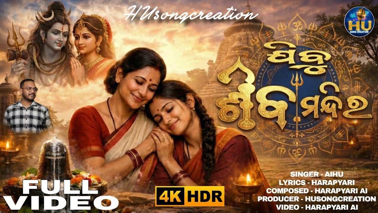 Jibu Siva Mandira | ଯିବୁ ଶିବ ମନ୍ଦିର | HARAPYARI | AI ODIA SIV BHAJAN #husongcreation #sivbhajan#odia