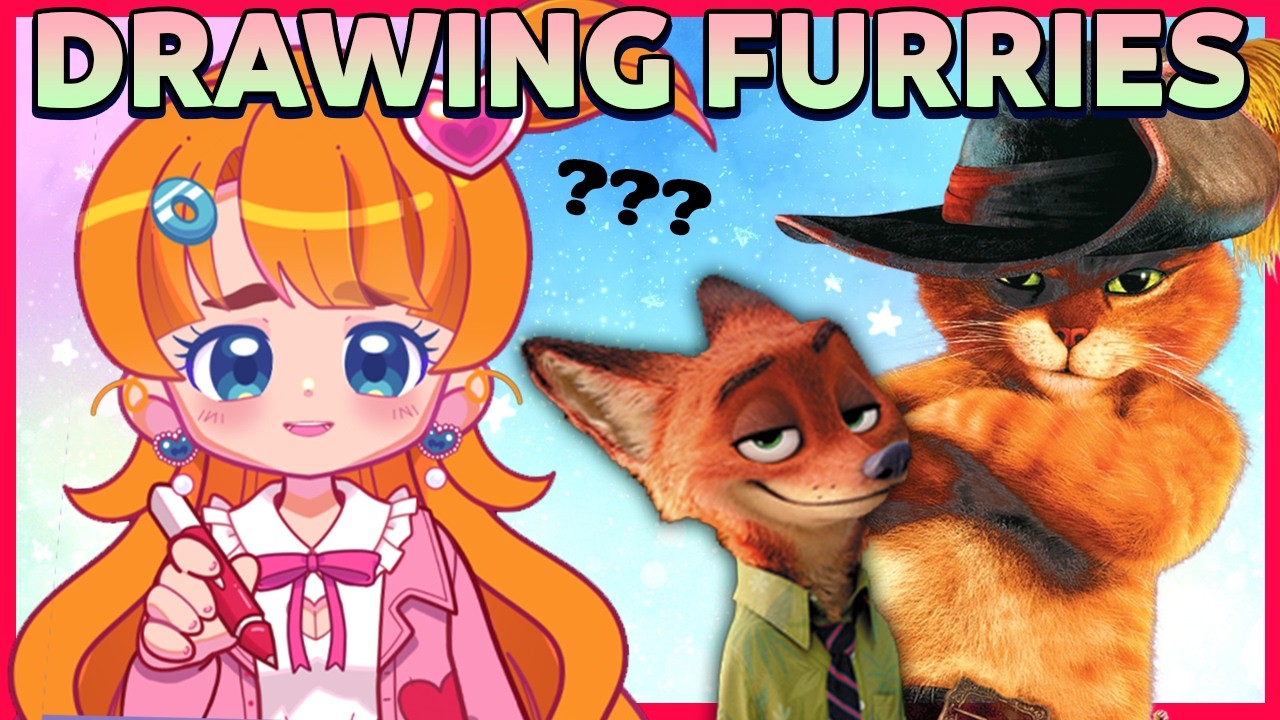 [ART STREAM] ✧˖° Learning how to draw FURRIES (it looks hard)
