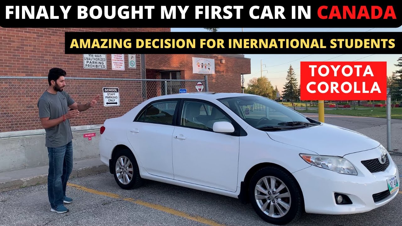 🇨🇦Finally My First Car in Canada || Toyota Corolla 🇨🇦|| Features || @akvlogs1612