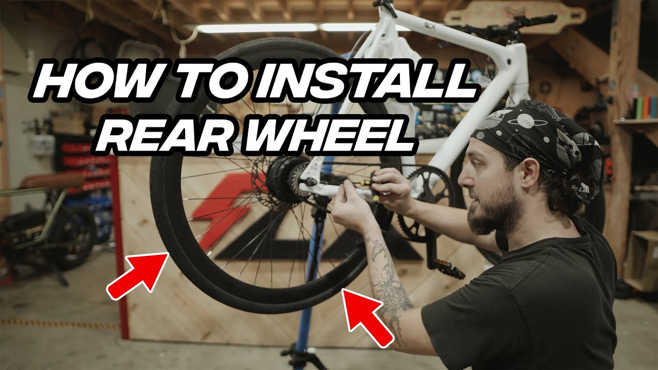 How To: Install Rear Wheel On Babymaker II