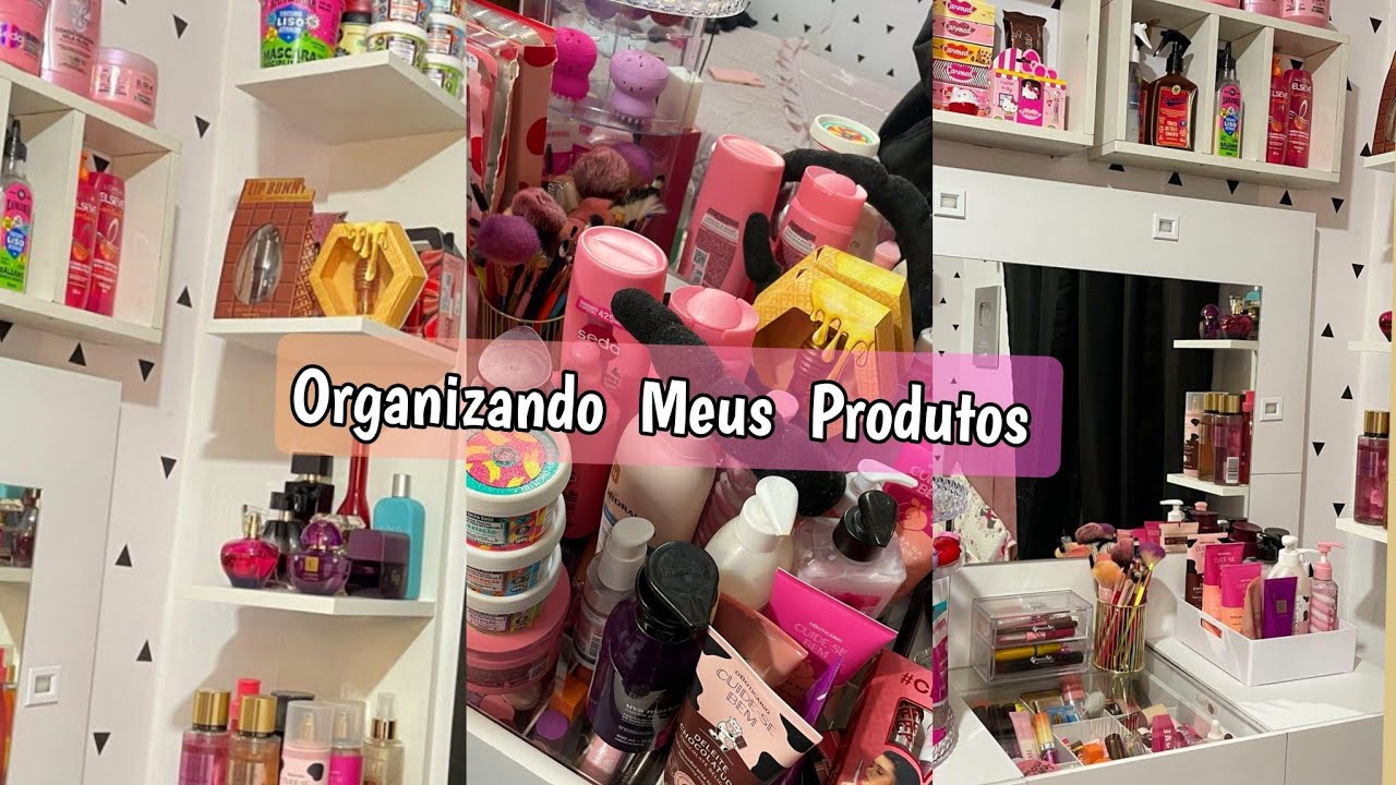 Organizando a Penteadeira e Meus Produtos de Autocuidado!