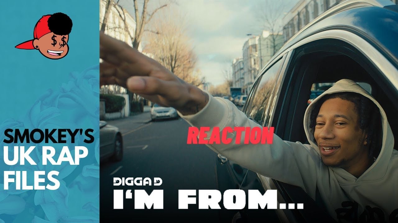 Digga D - I'm From... (Official Video) Jurnalist#ukrap #ukrapreaction #reaction