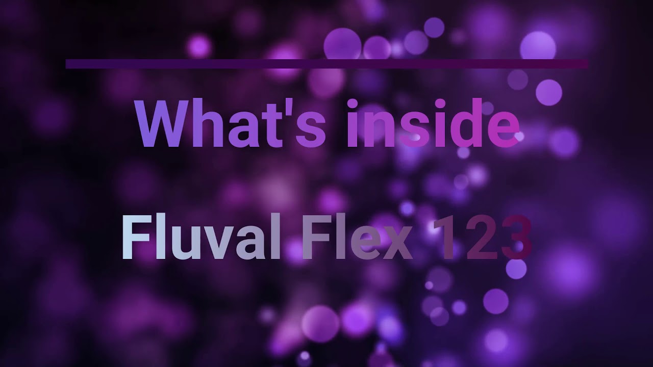 Fluval Flex 123 First Look and Review