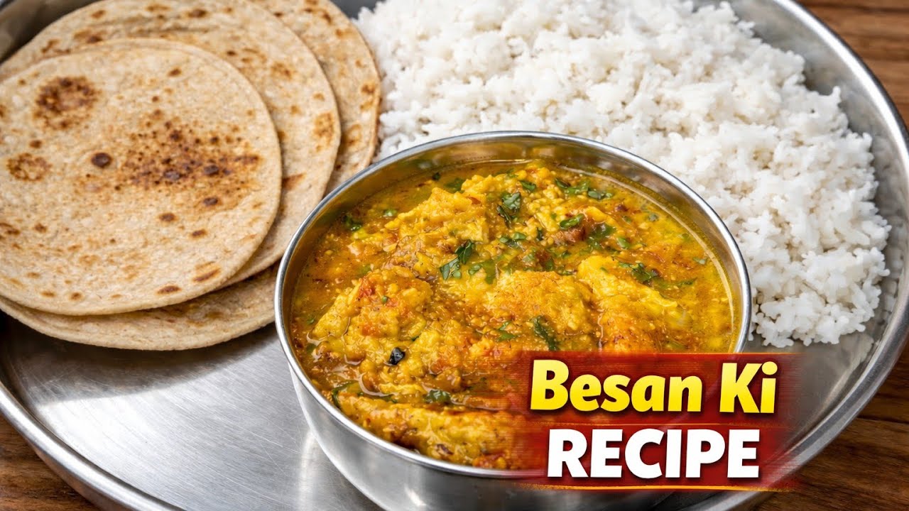 Besan ki recipe 11 February 2026