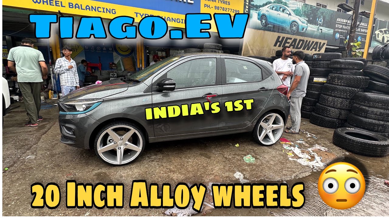 20 inch alloys in Tiago Ev | Tiago Ev Modified