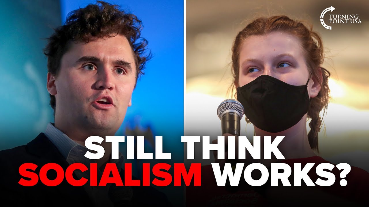 Charlie Kirk Debates Socialist Student on Why Socialism Always Fails 👀🔥